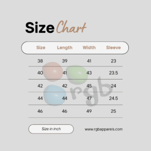 Grey Modern Size Chart Instagram Post